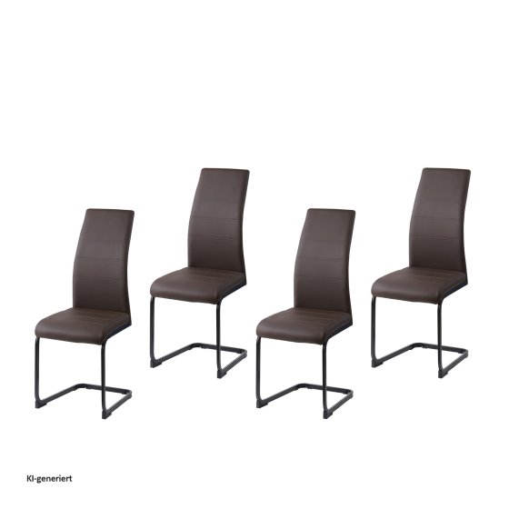 Schwingstuhl SallyP PU 4er 