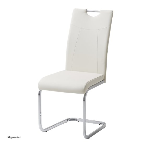 Esszimmerstuhl Beige Kunstleder Kelly C 