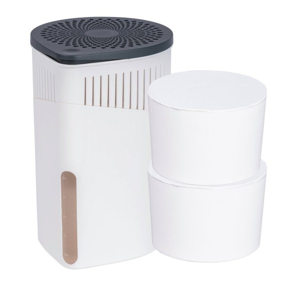 Raumentfeuchter Mod. Drop Weiß 2 x 1000 g, für Räume bis ca. 80 m³ 