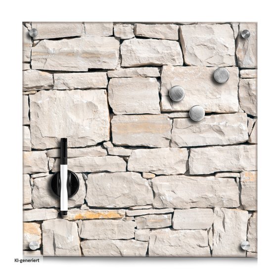 Memoboard Glas Stone 