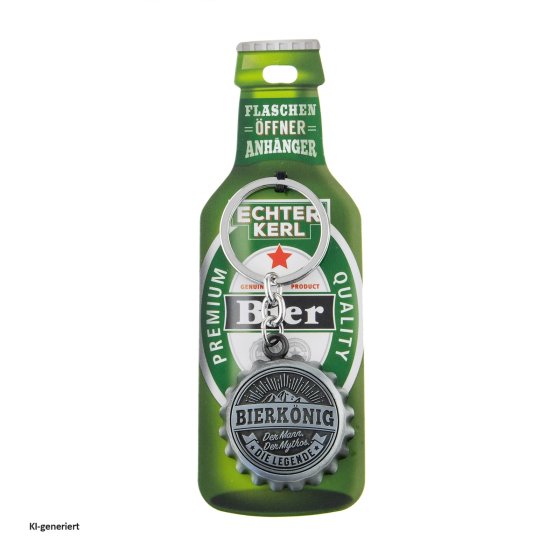 Echter Kerl Flaschenöffner Bierkönig 
