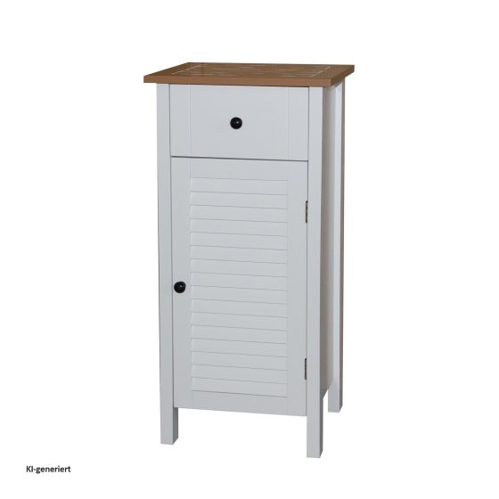 Badezimmerschrank Bambus 