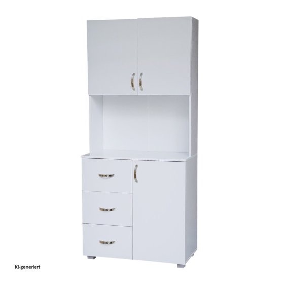 Küchenschrank Weiß Blanca 