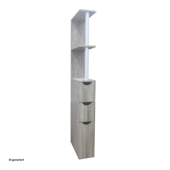 Raumteilerregal 136 cm Thekla Sonoma 