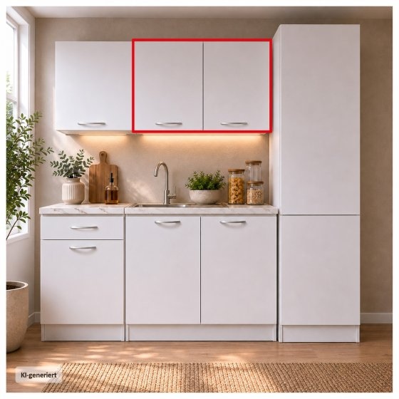 Küchenhängeschrank Jenna Weiß 80 cm 
