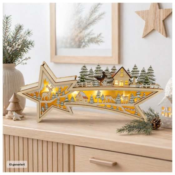 LED Lichterbogen Sternschnuppe 