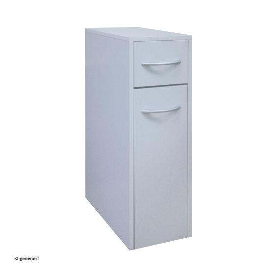 Mehrzweckschrank schmal Thekla Weiß 