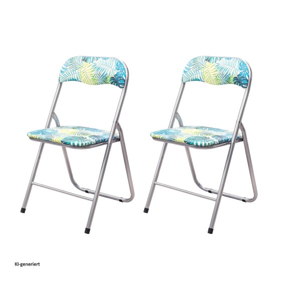 Klappstuhl Dima Printed 2er-Set 
