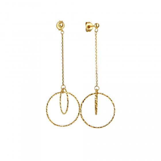 Ohrringe Silber 925 vergoldet 