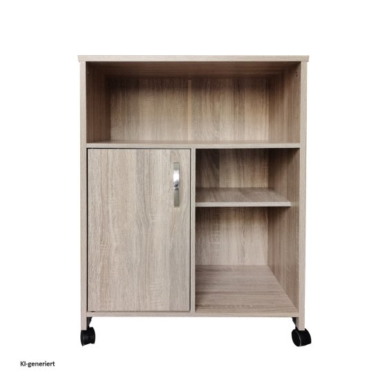 Küchenschrank auf Rollen Sonoma Blanca 