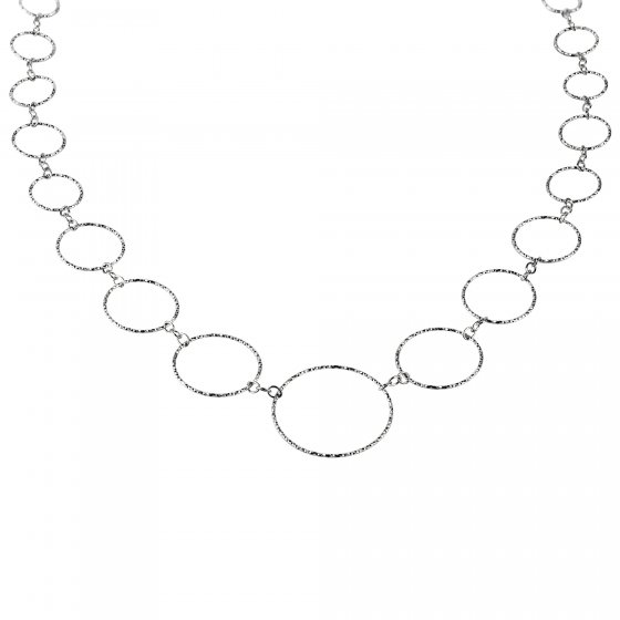 Collier 925 Silber rhodiniert 