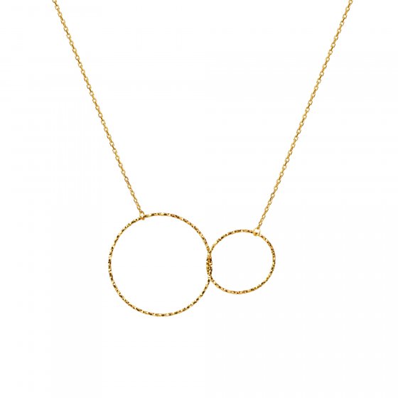 Collier 925 Silber vergoldet 