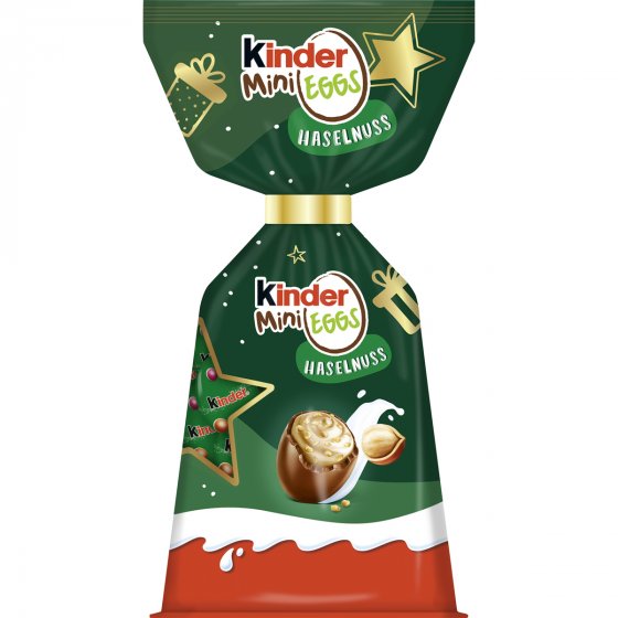 Kinder Mini Eggs mit Haselnüssen und Vollmilchschokolade 85g 
