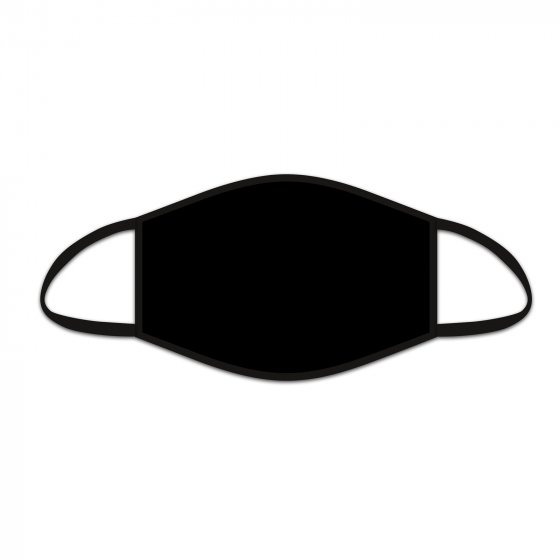 Mund-Nasen-Bedeckung Mund-Nasen-Maske schwarz