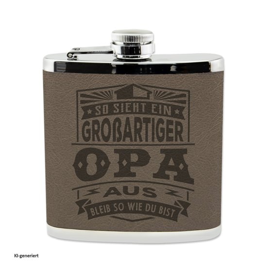 Flachmann Echter Kerl Opa 