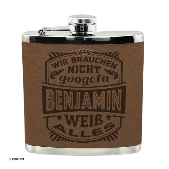 Echter Kerl Flachmann Benjamin 