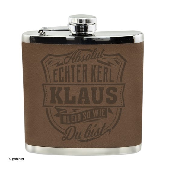 Echter Kerl Flachmann Klaus 