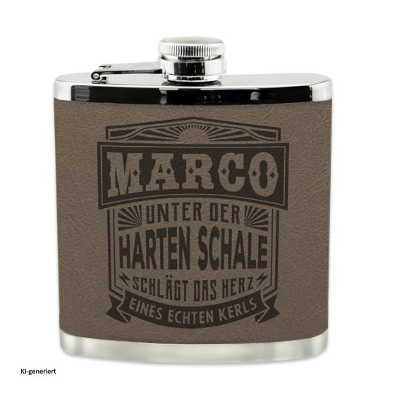Echter Kerl Flachmann Marco 