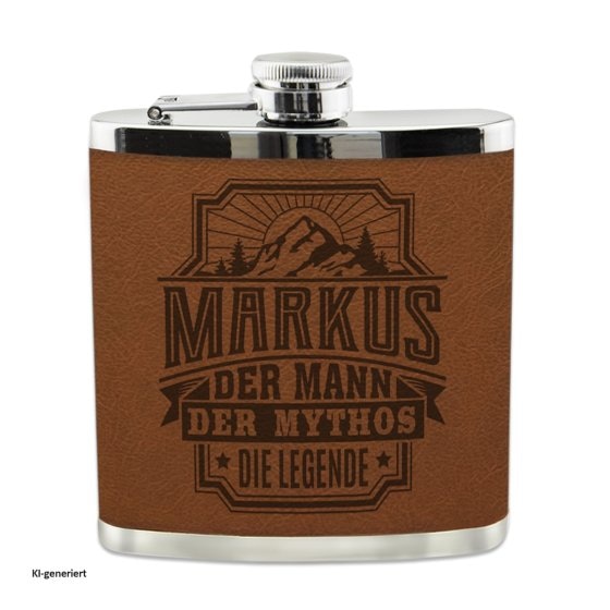 Echter Kerl Flachmann Markus 