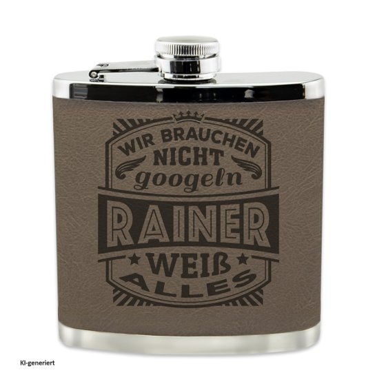 Echter Kerl Flachmann Reiner 