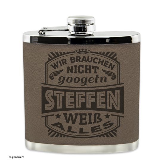 Echter Kerl Flachmann Steffen 