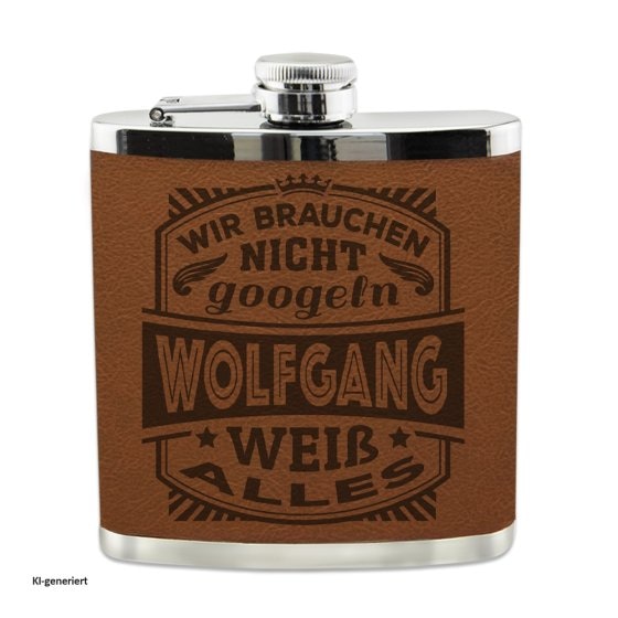 Echter Kerl Flachmann Wolfgang 