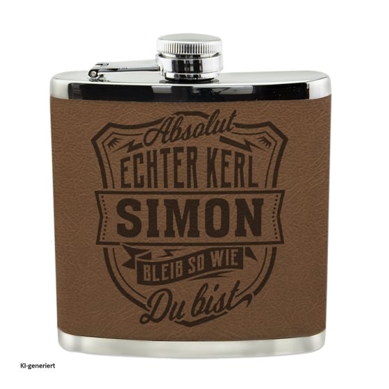 Echter Kerl Flachmann Simon 