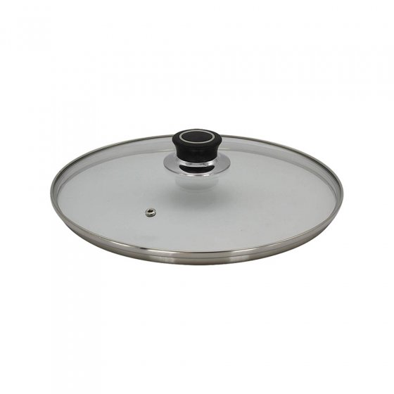 Krüger Glasdeckel Topfdeckel aus der Serie Diamant flach 32cm 