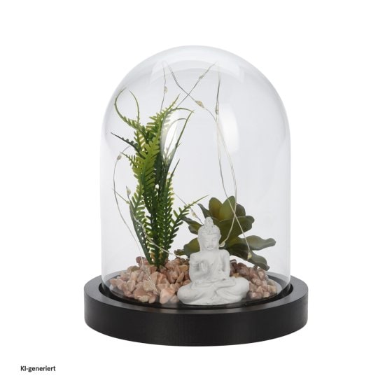 Leuchtdeko Buddha LED 