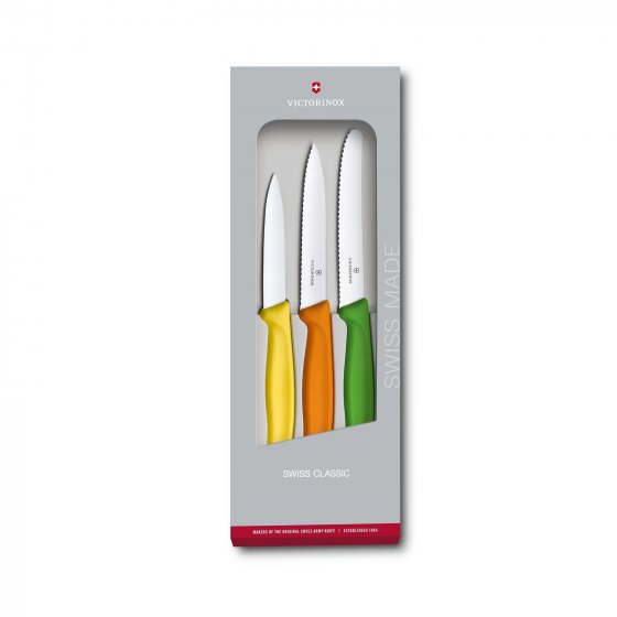 Gemüsemesser-Set 3-teilig Swiss Classic 