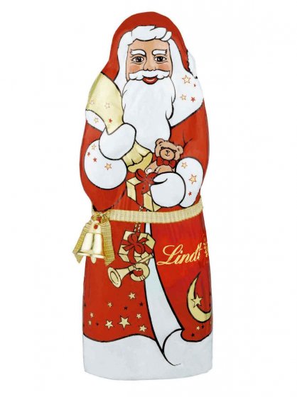 Lindt Weihnachtsmann Hohlfigur aus Vollmilchschokolade 70g 3er Pack 