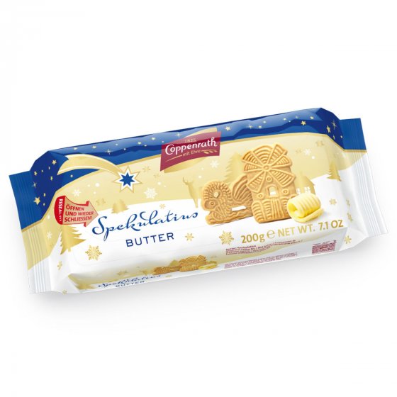 Coppenrath Butter Spekulatius Extra Anteil an feiner Butter 200g 