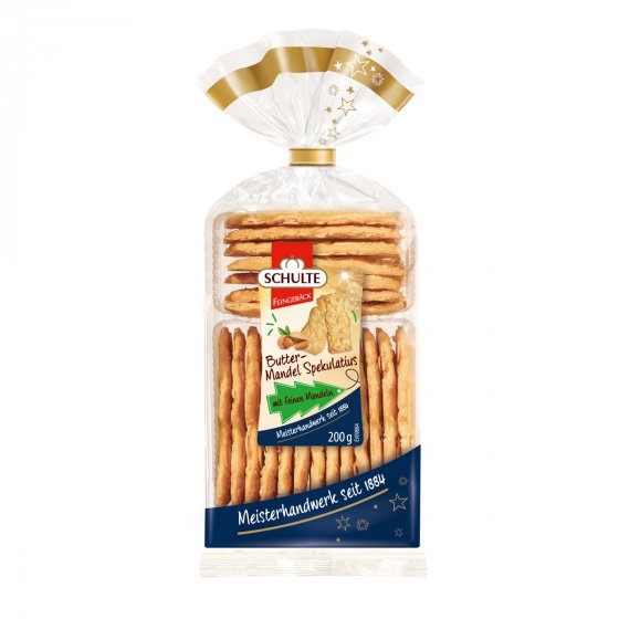 Butter Mandel Spekulatius mit gehobelten Mandeln Schulte 200g 