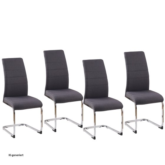 Schwingstuhl SallyC Grau 4er 