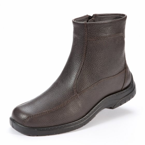 Stiefel mit echtem Lammfell 40 | Braun