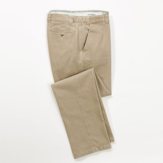 Stretchbund- Baumwollhose
