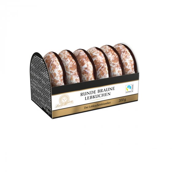 Henry Lambertz Lebkuchen mit Zuckerguss und leckerer Schokolade 200g 