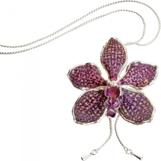 Orchideen-Collier