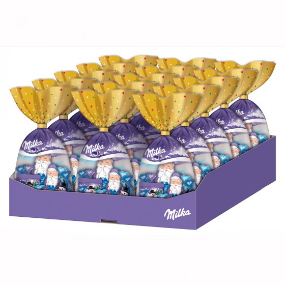 Milka Weihnachtsmischung aus Alpenmilchschokolade 224g 15er Pack 