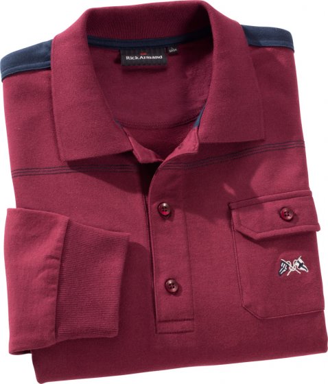 Langarm-Shirt,bordeaux,XXL XXL | Bordeaux