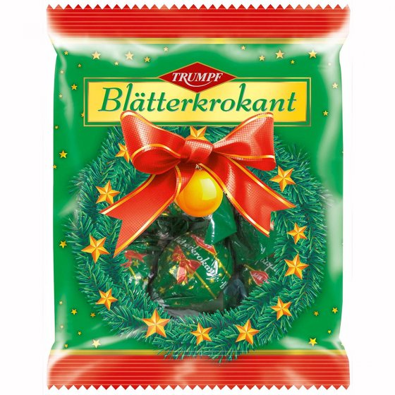 Ludwig Trumpf Blätterkrokant Kugeln aus Schokolade 150g 10er Pack 