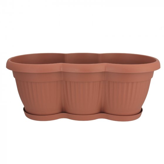 Blumenkasten Kreta 17cm x 40cm x 19cm 
