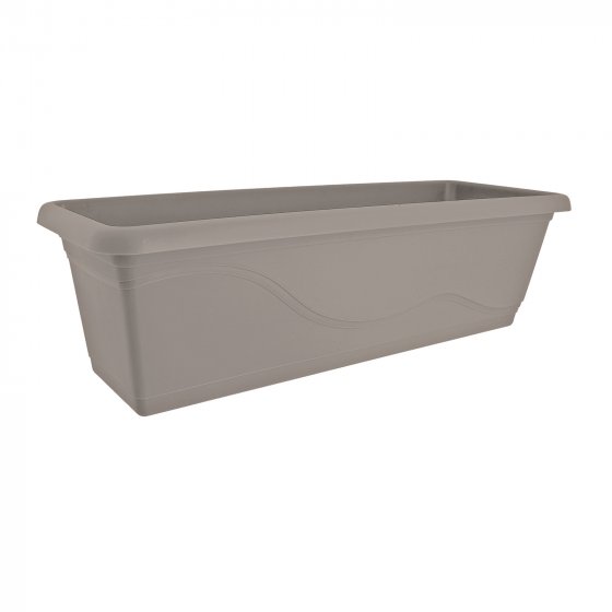 Blumenkasten Madrid mit Wasserspeicher 60 cm Taupe