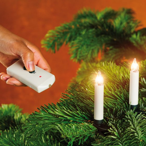 Kabellose LED-Mini-Weihnachtskerzen 