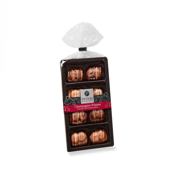 Peters Champagner Printen mit Marzipan Nougat und Schokolade 100g 