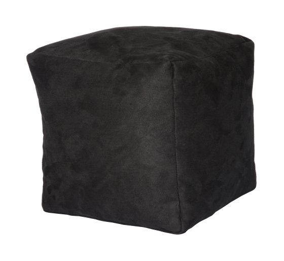 Sitzwürfel Noble Soft anthrazit 40/40/40 cm linke 