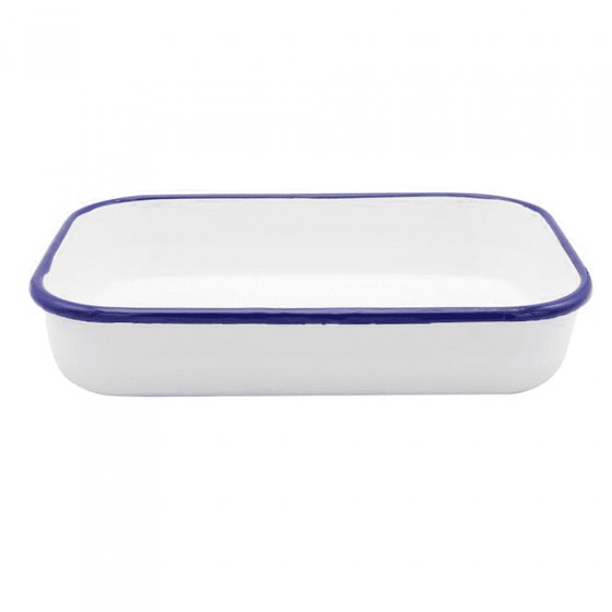 Krüger Auflauf Brat Back und Lasagneform Husum Emailliert 36cm 