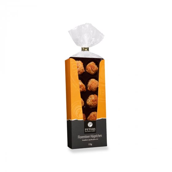Peters Florentiner Hügelchen knuspriges Mandel Honig Gebäck 115g 