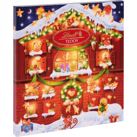 Lindt Adventskalender kleiner Teddy versüßen die Wartezeit 128g 