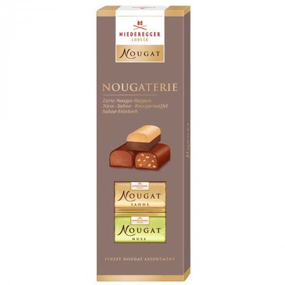 Niederegger Nougaterie Pralinen mit Vollmilch Schokolade 100g 